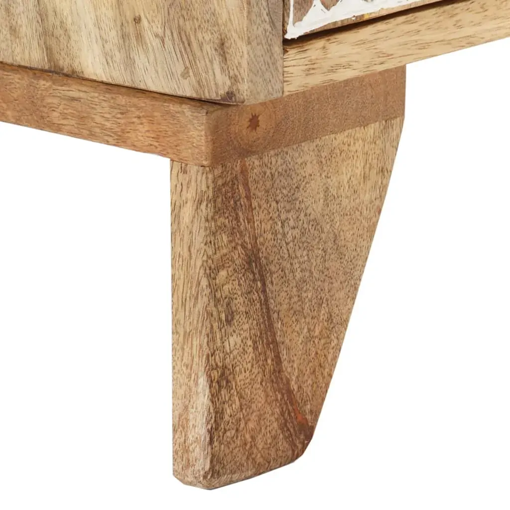 TV Cabinet 110x30x40 cm Solid Wood Mango Price