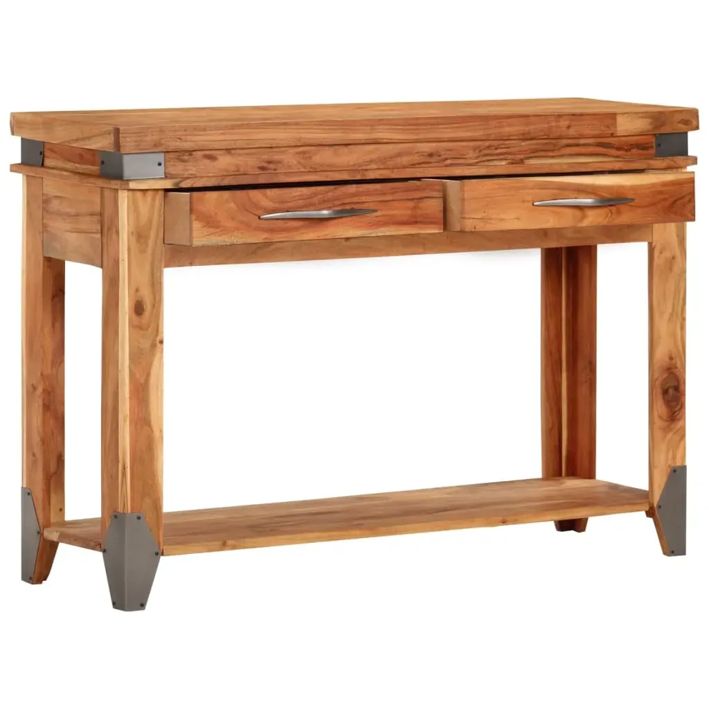 Console Table 110x34x74 cm Solid Wood Acacia Price