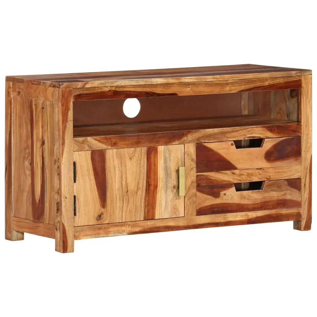 TV Cabinet 90x34.5x50 cm Solid Wood Acacia Price