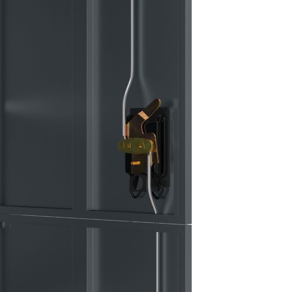 File Cabinet Anthracite 90x40x180 cm Steel Price