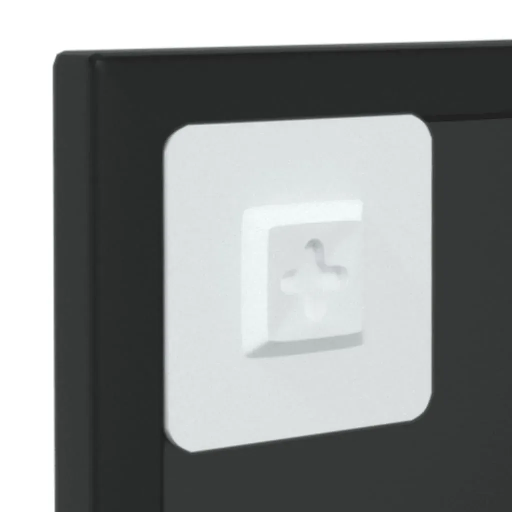 Wall Mirror Black 60x40 cm Metal Price