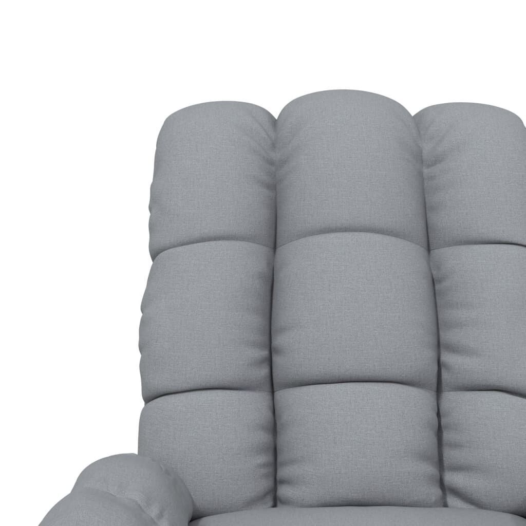Massage Chair Light Grey Fabric Price