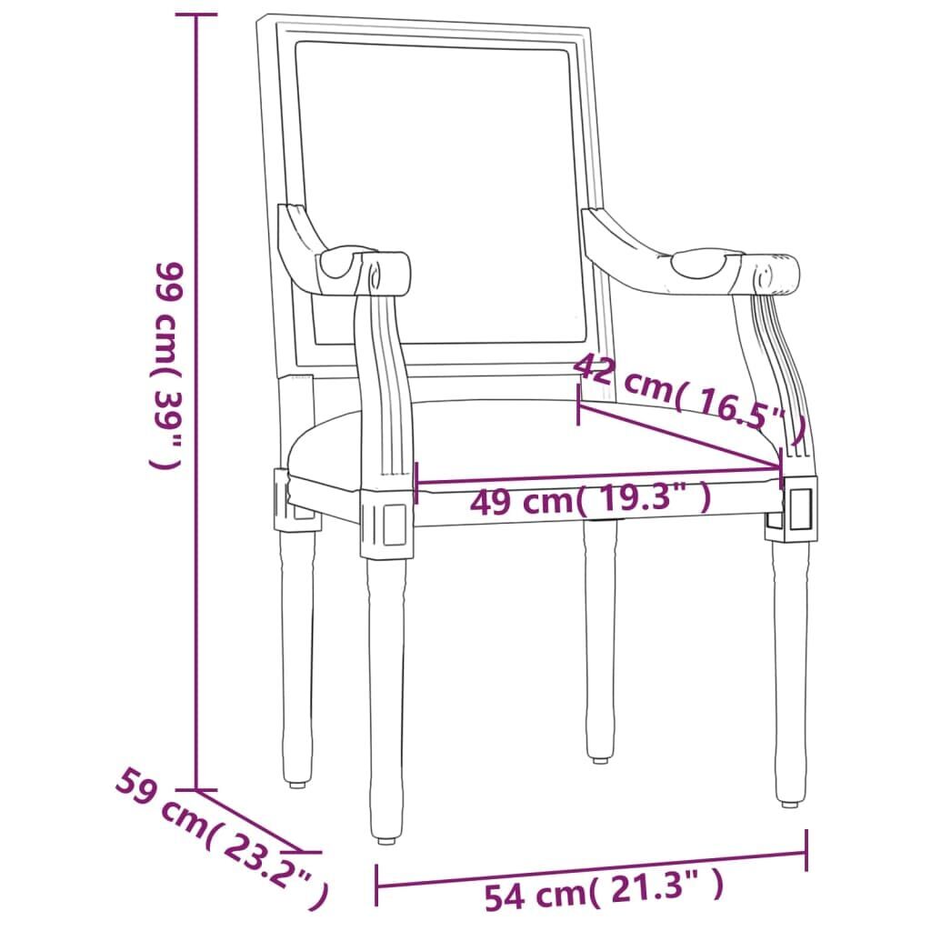 Sofa Chair 54x59x99 cm Linen Price