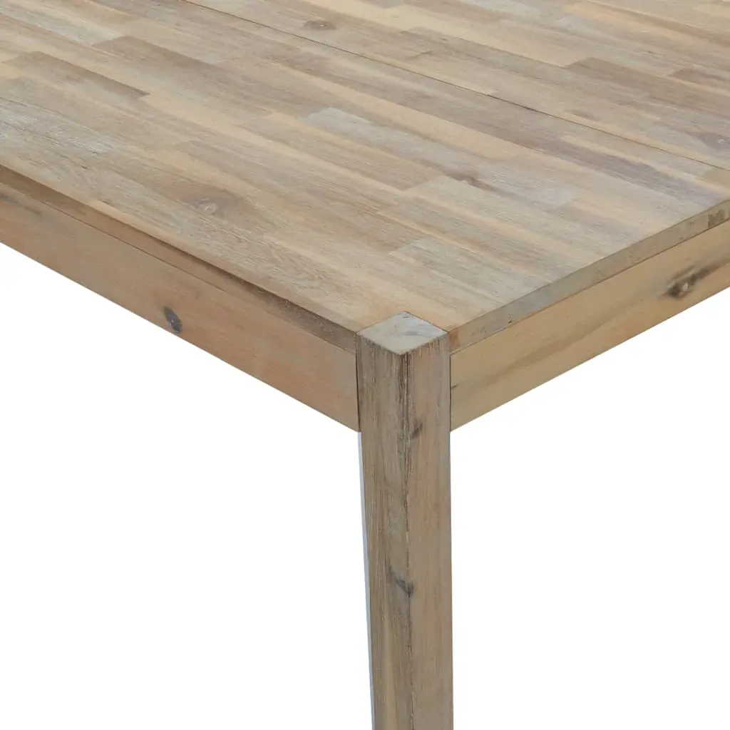 Dining Table 110x70x75 cm Solid Wood Acacia Price