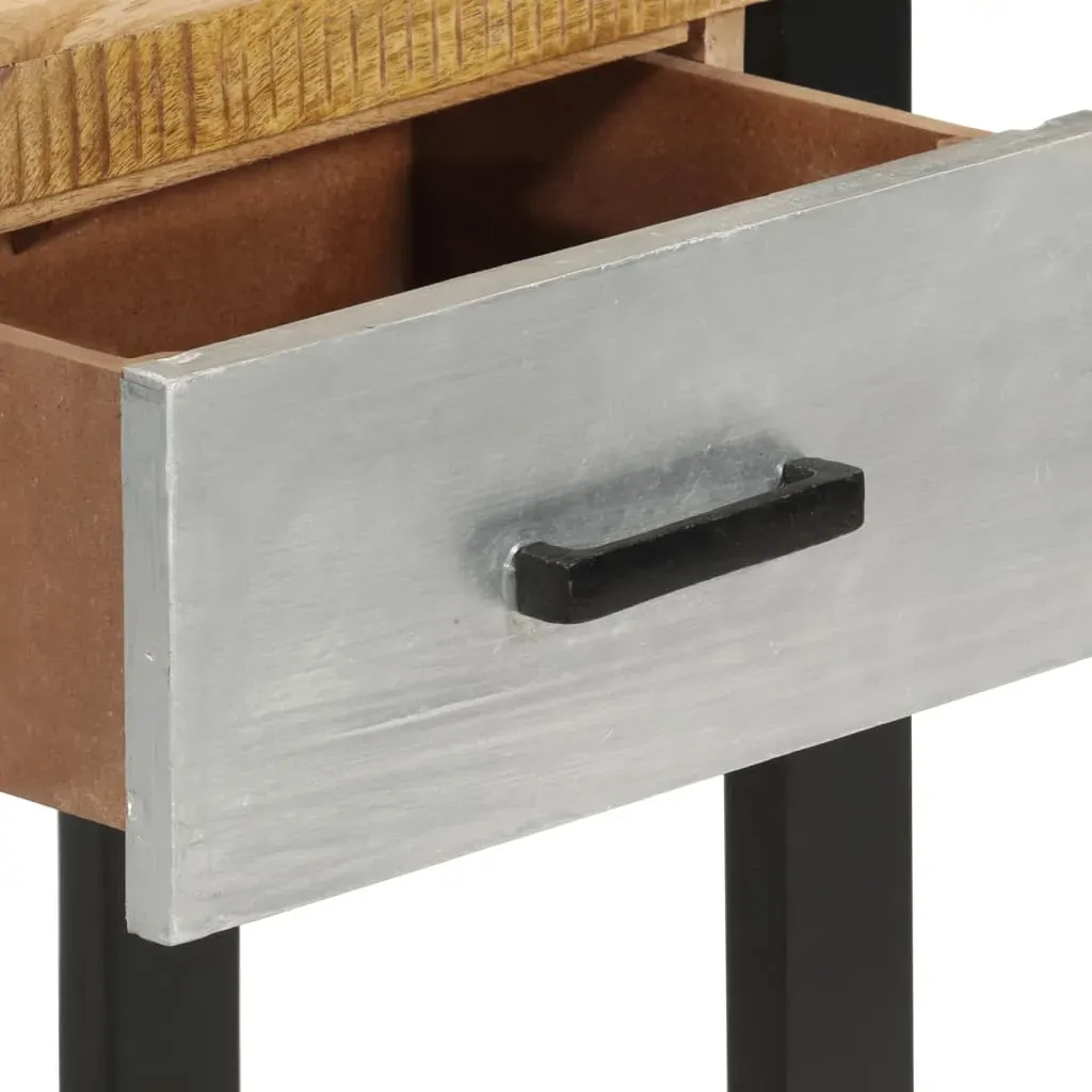 Console Table 110x30x76 cm Solid Rough Wood Mango Price
