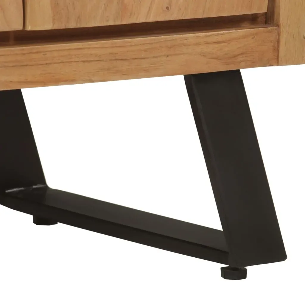 Sideboard with 2 Doors 55x36x72 cm Solid Wood Acacia Price