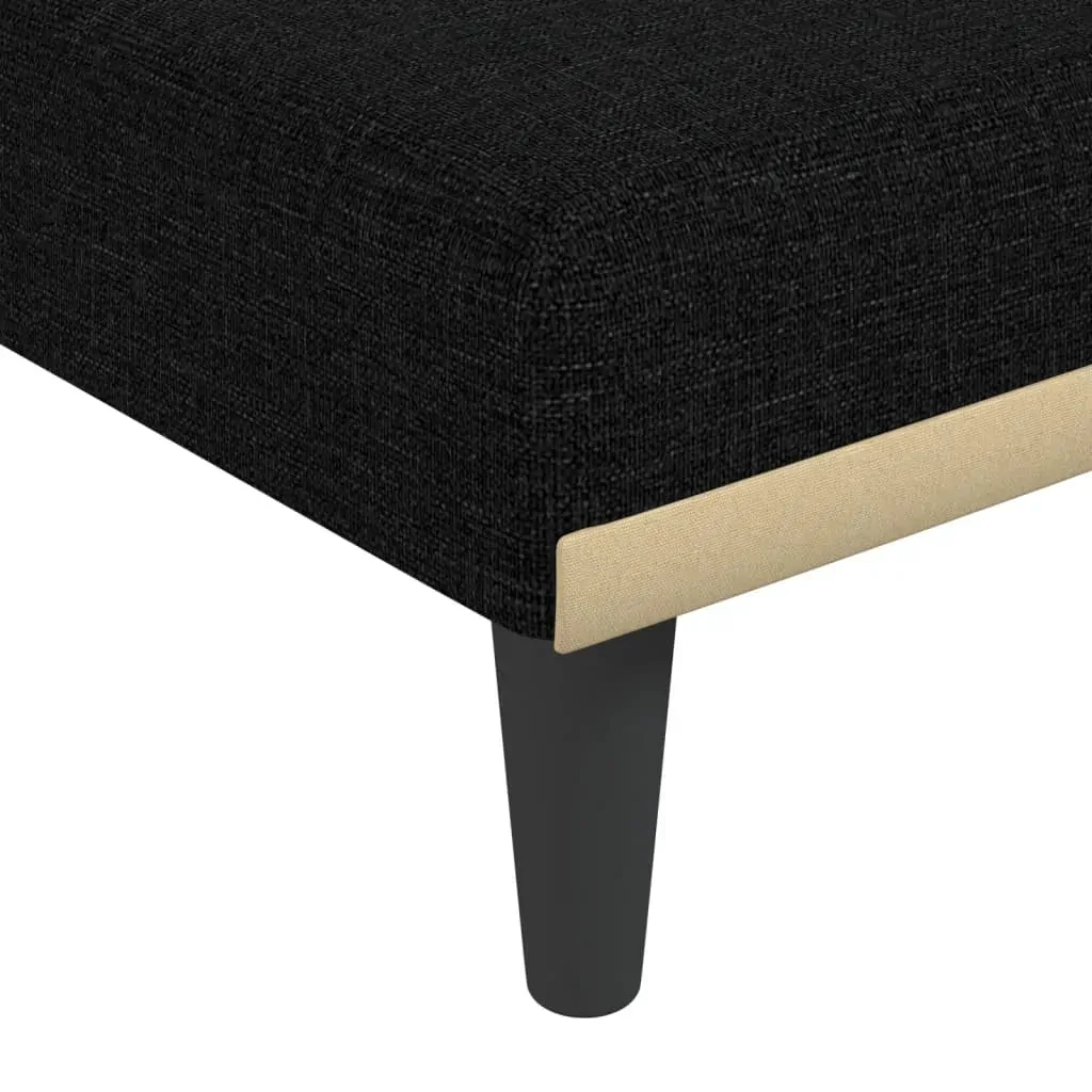 Chaise Longue Black Fabric Price