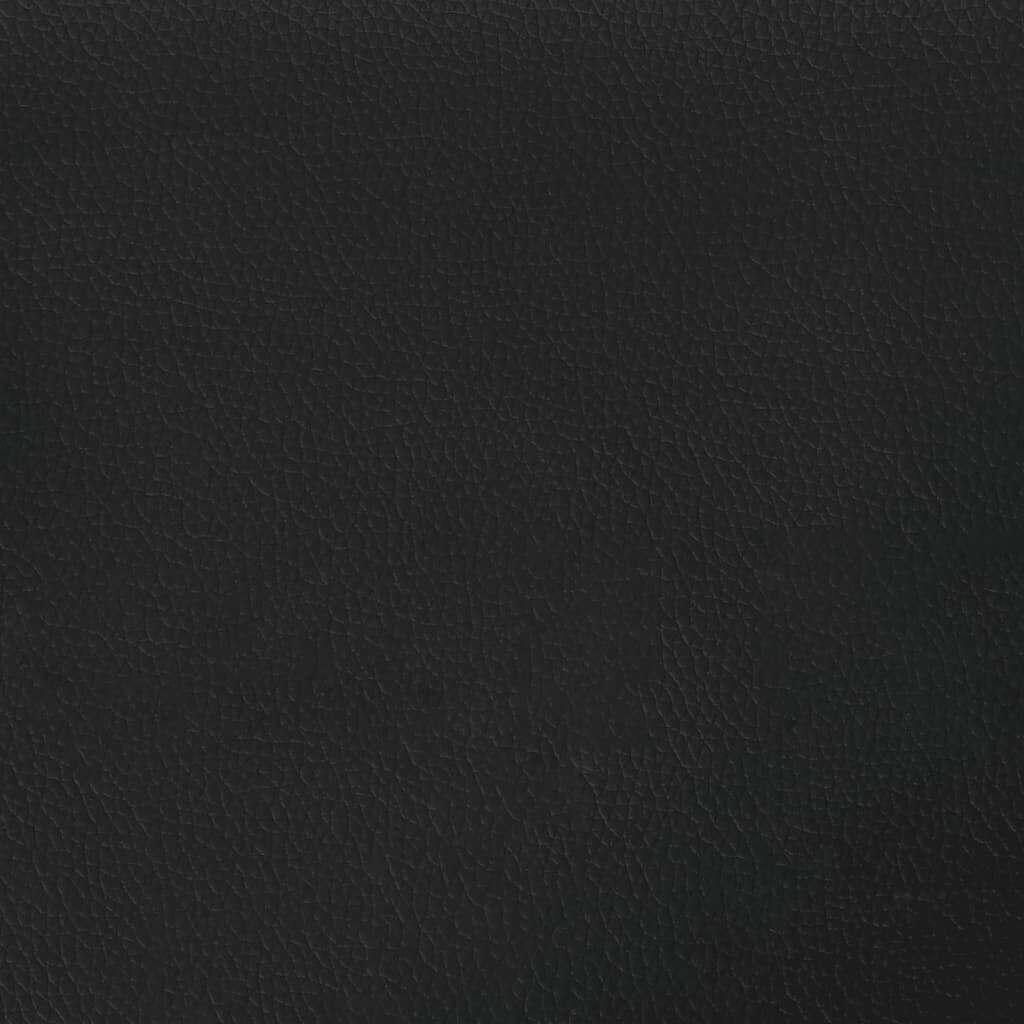 Chaise Longue Black Faux Leather Price