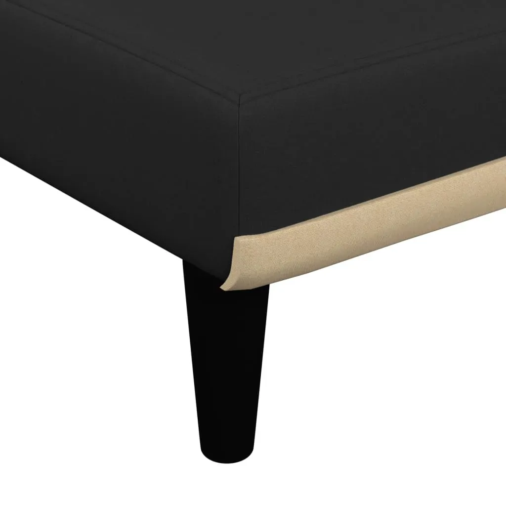 Chaise Longue Black Fabric Price