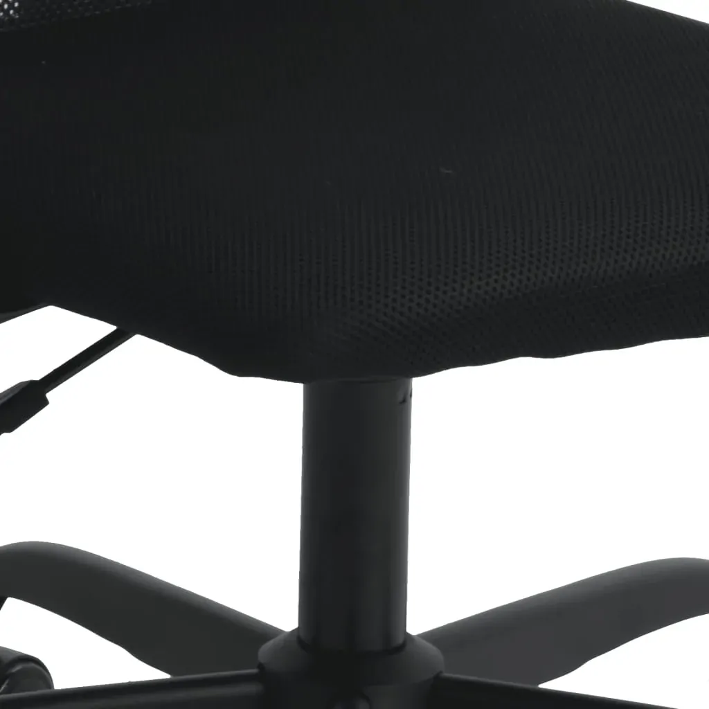 Office Chair Height Adjustable Black Mesh Fabric and Faux Leather Price