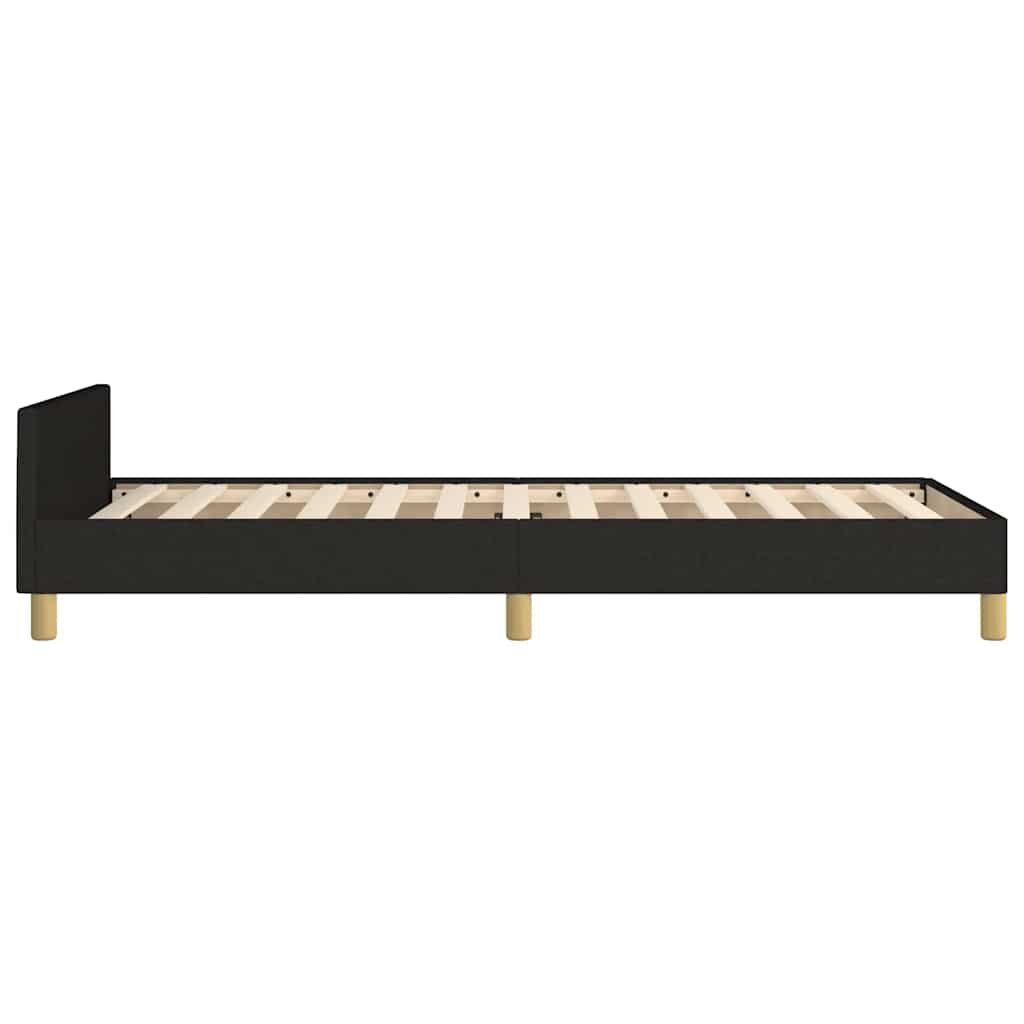 Bed Frame without Mattress Black King Single Size Fabric Price