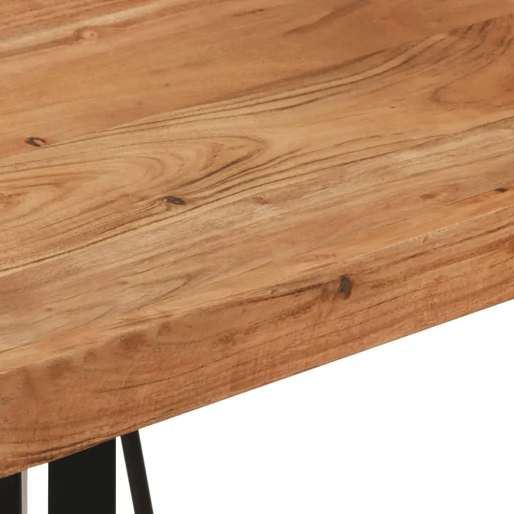 Bar Table 55x55x107 cm Solid Wood Acacia and Iron Price