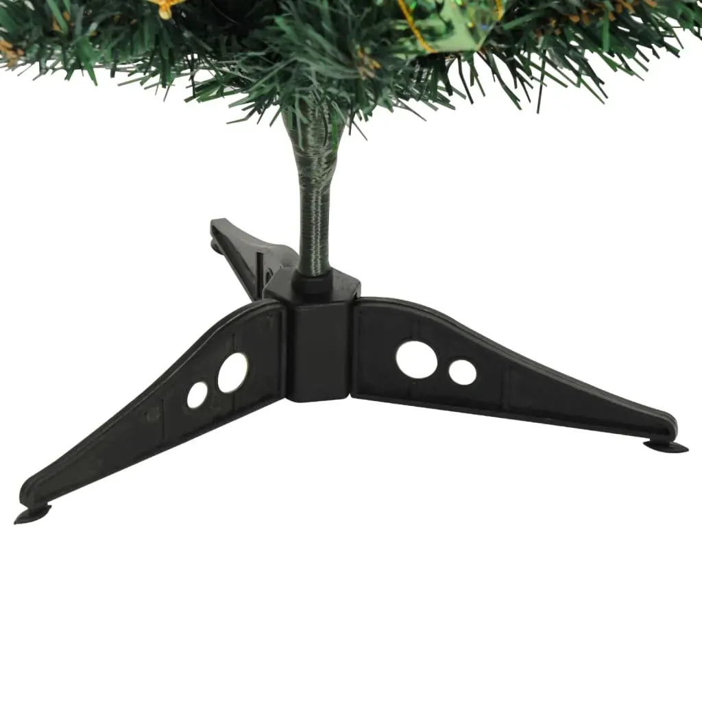 Mini Artificial Pre-lit Christmas Tree with 20 LEDs Green 45 cm Price