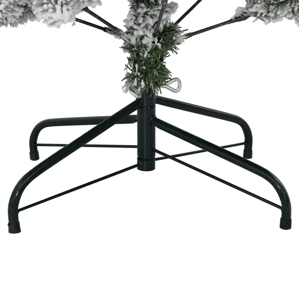 Artificial Hinged Christmas Tree with Flocked Snow 120 cm Price