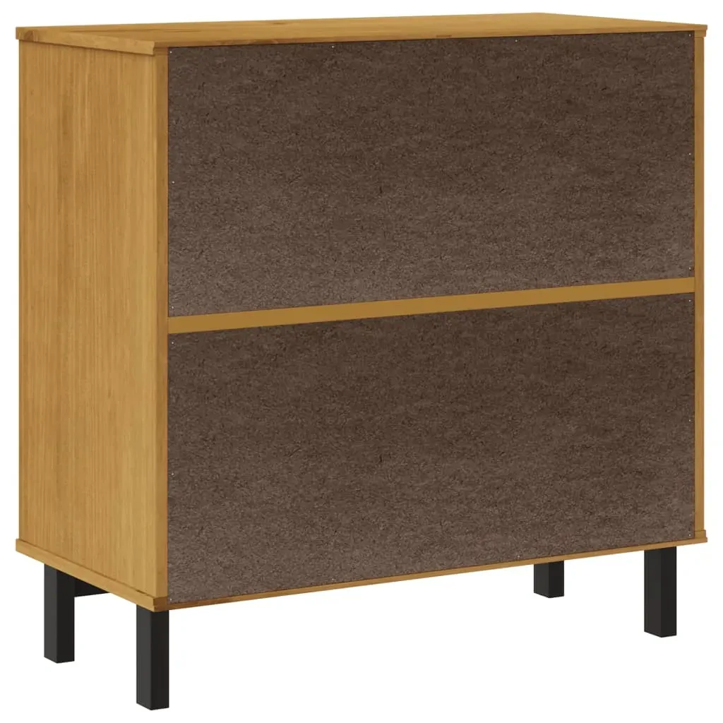Drawer Cabinet FLAM 80x40x80 cm Solid Wood Pine Price