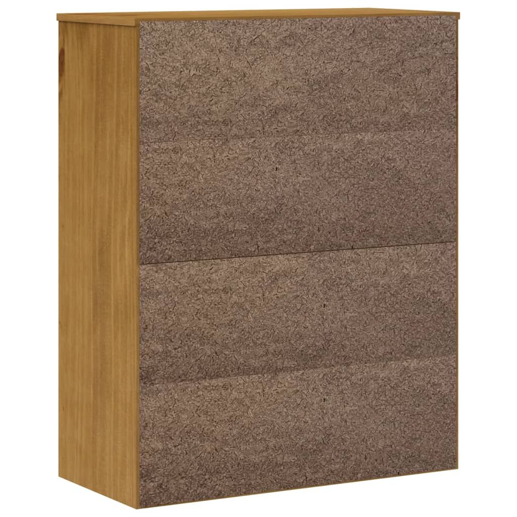 Top for Highboard with Glass Doors FLAM Solid Wood Pine Price