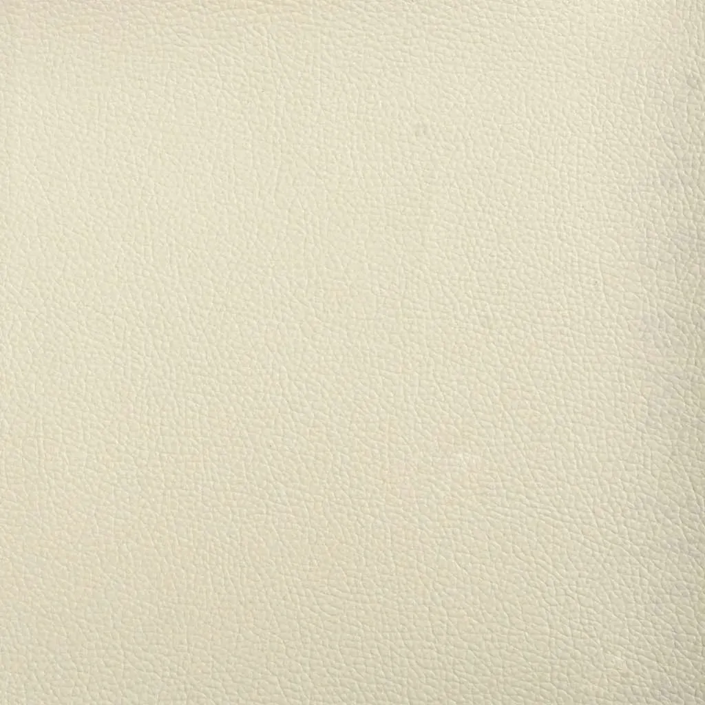 Sofa Chair Cream 60 cm Faux Leather Price