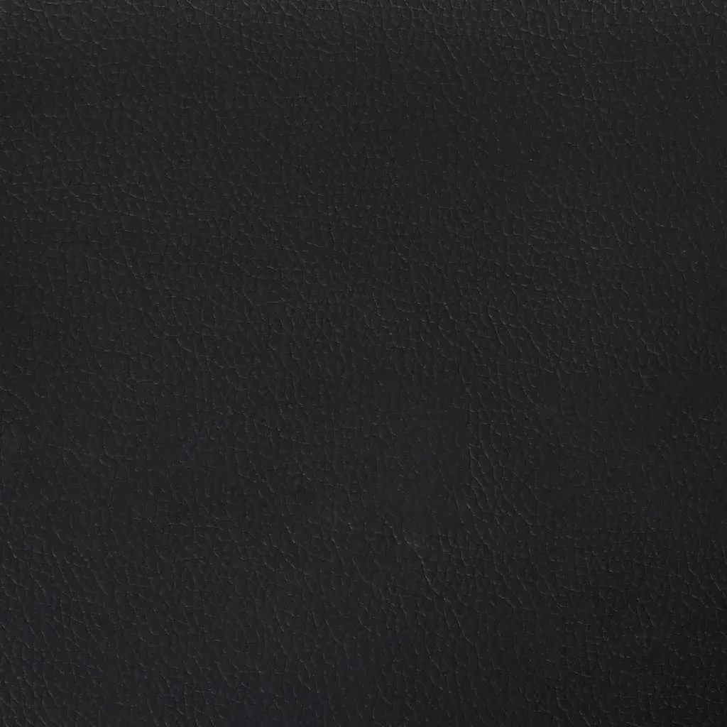 3-Seater Sofa Black 180 cm Faux Leather Price