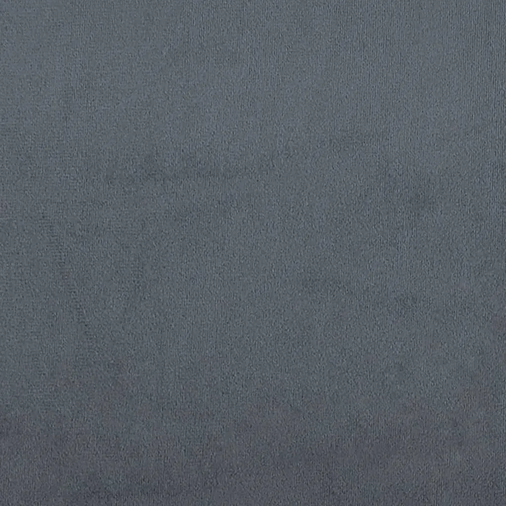 2-Seater Sofa Dark Grey 140 cm Velvet Price