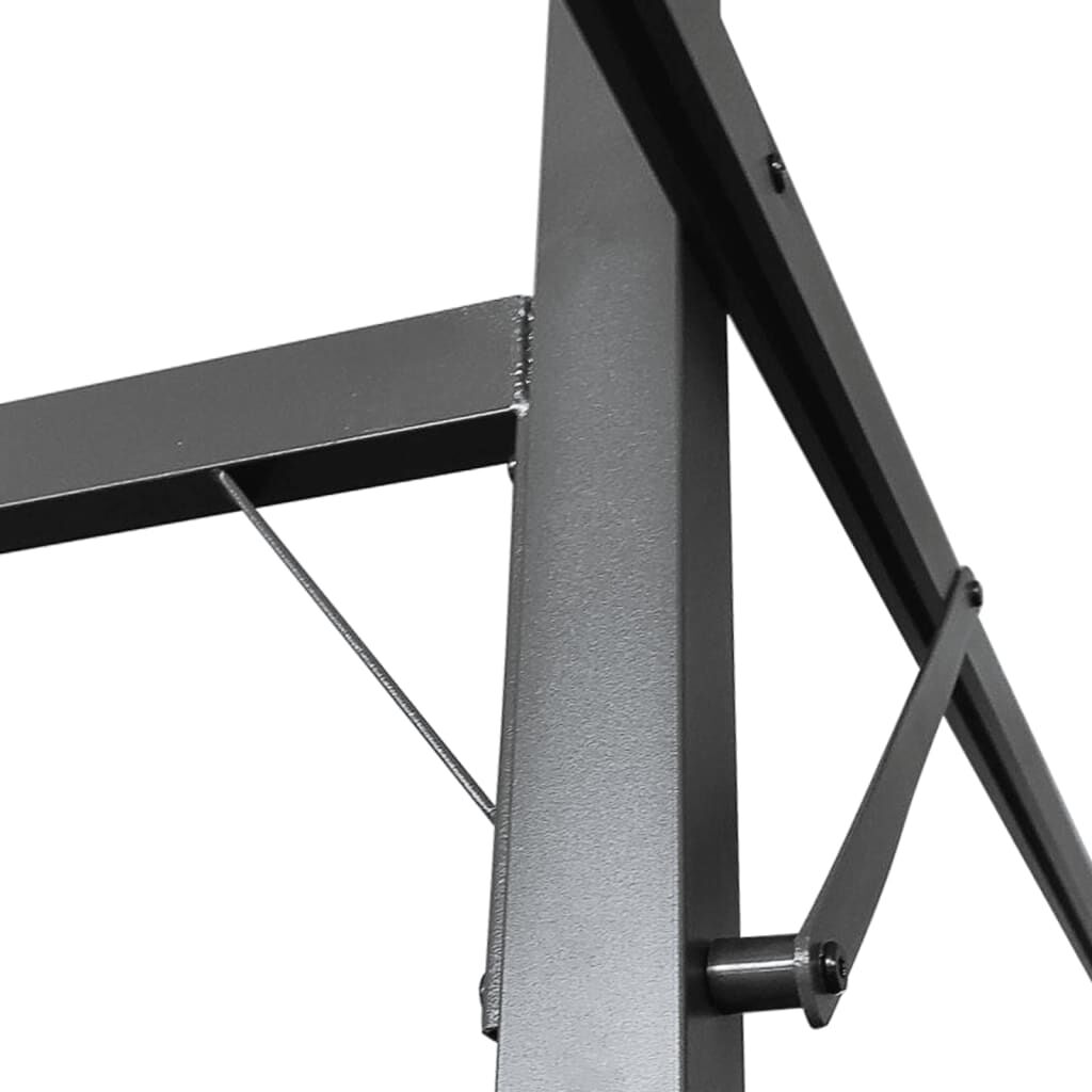 Pergola with Retractable Roof Anthracite 295x292x230 cm Price