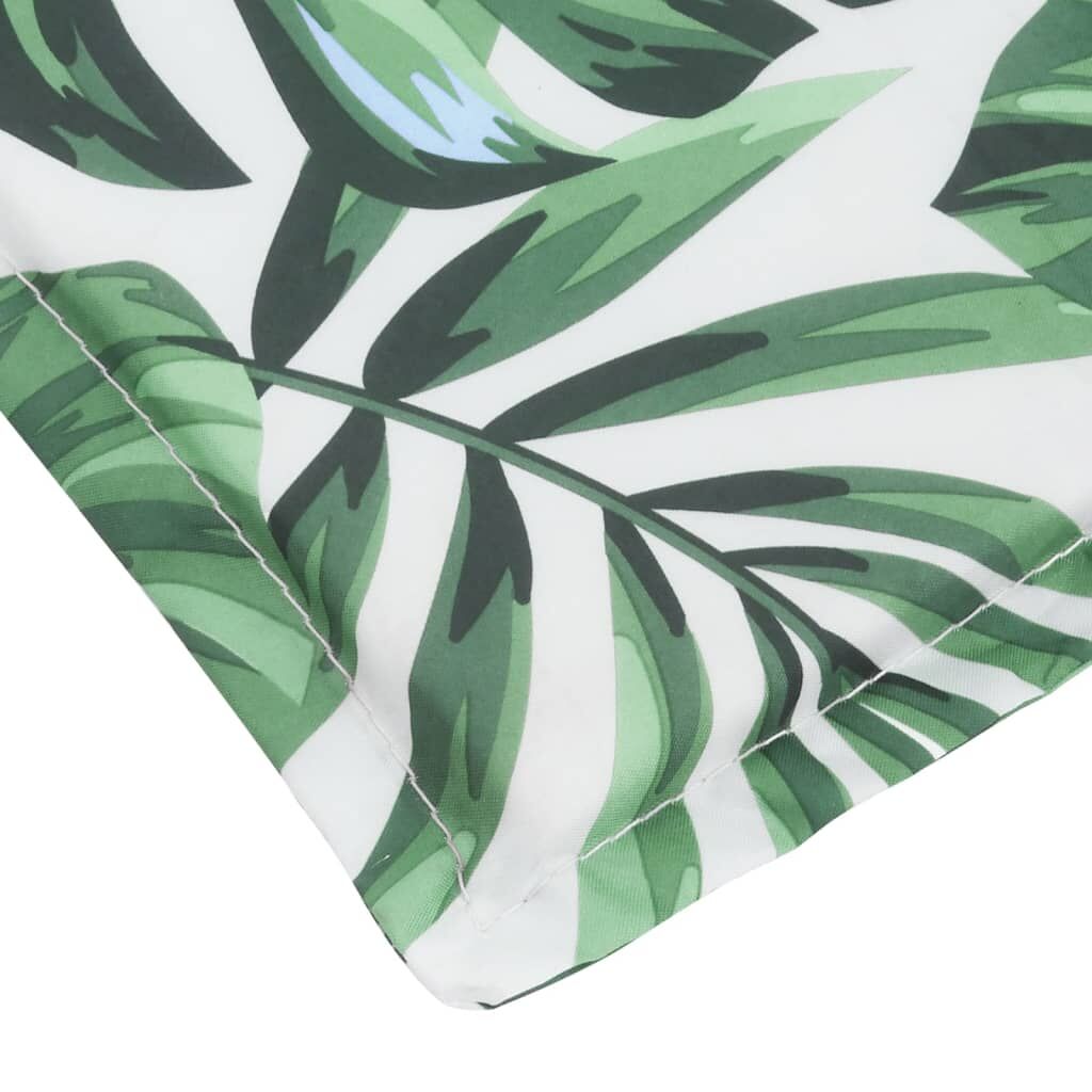 Sun Lounger Cushion Leaf Pattern Oxford Fabric Price