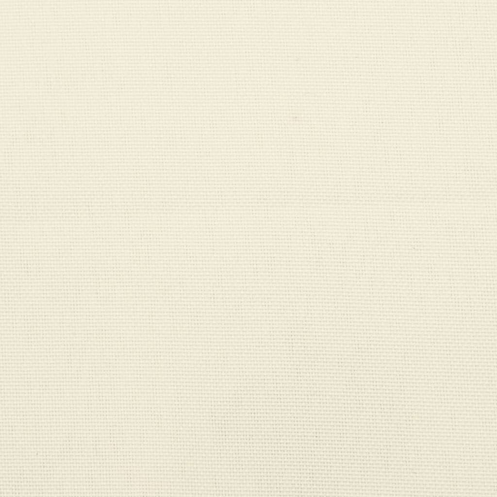 Garden Bench Cushions 2pcs Cream White 200x50x7cm Oxford Fabric Price