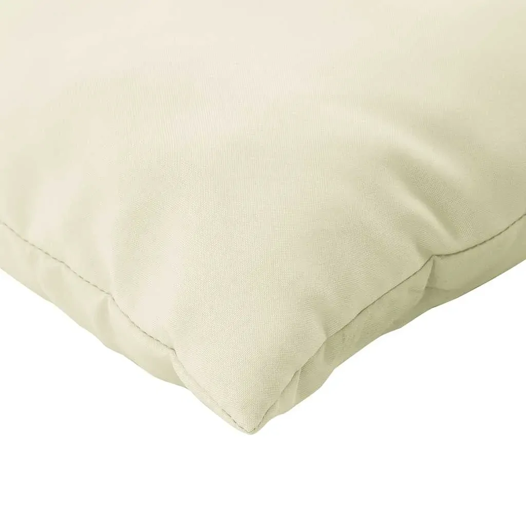 Pallet Cushions 3 pcs Cream White Oxford Fabric Price