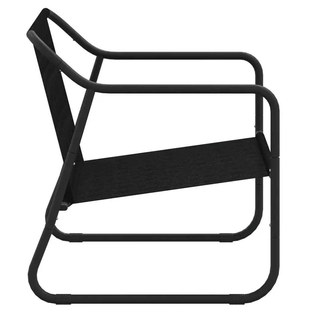 2-Seater Garden Bench with Cushion Anthracite Steel Price