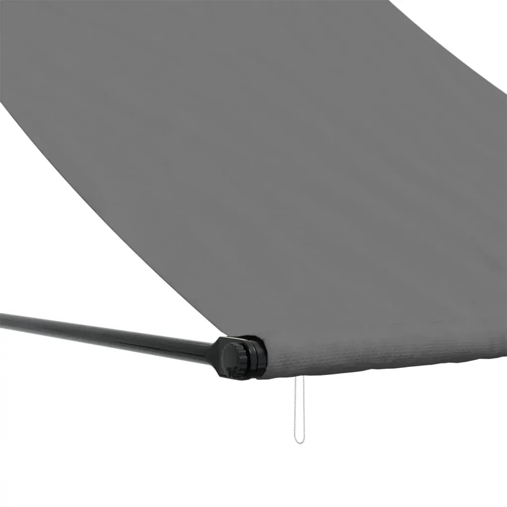 Retractable Awning Anthracite 100x150 cm Fabric and Steel Price