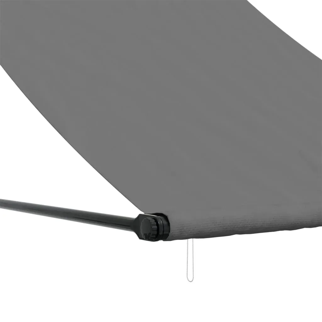 Retractable Awning Anthracite 150x150 cm Fabric and Steel Price