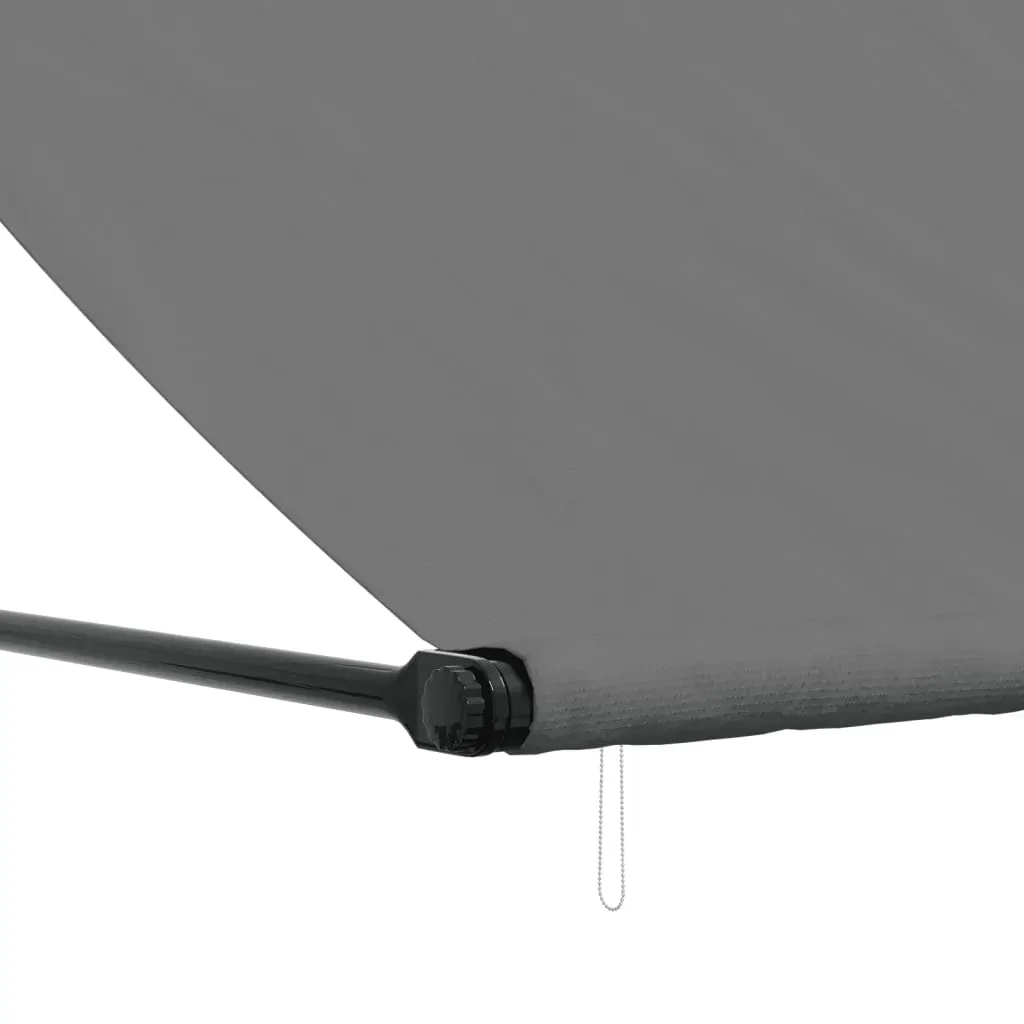 Retractable Awning Anthracite 250x150 cm Fabric and Steel Price