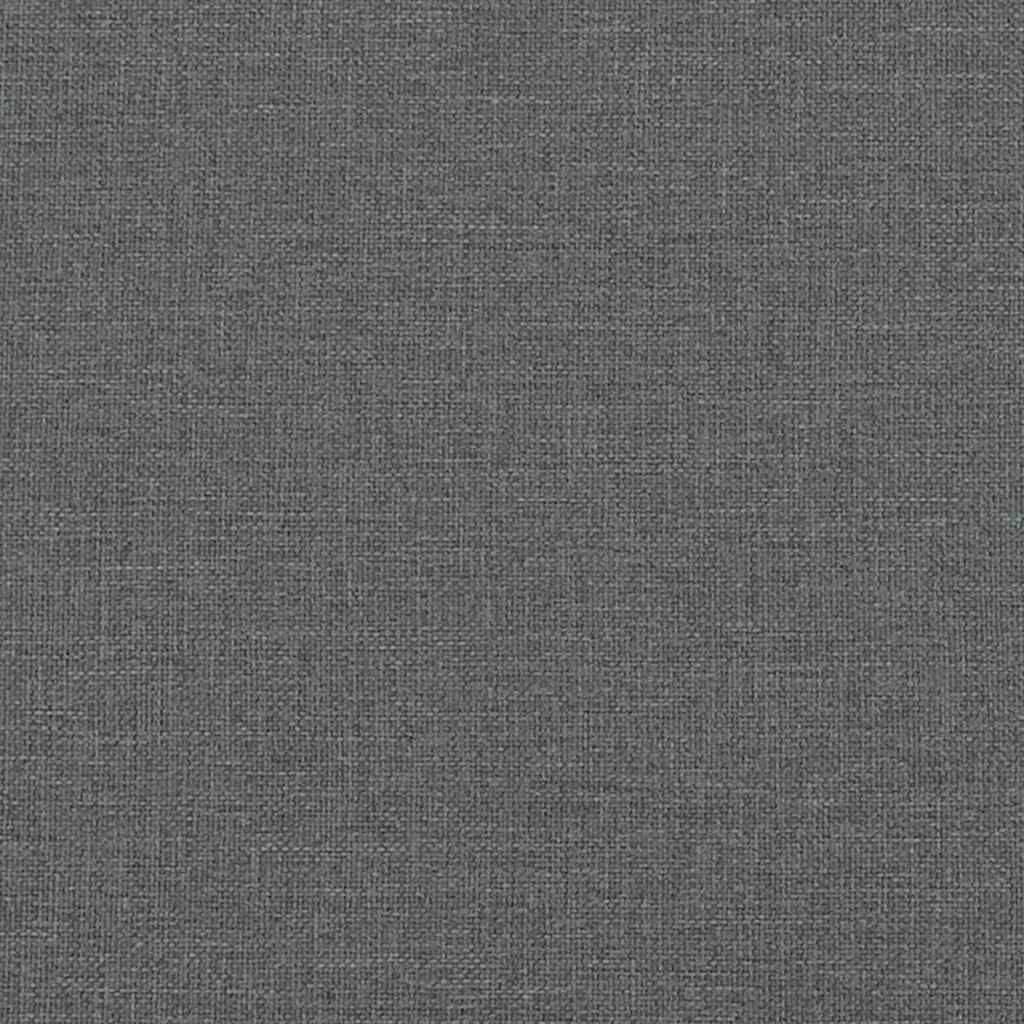 Bench with Cushions Dark Grey 113x64.5x75.5 cm Fabric Price