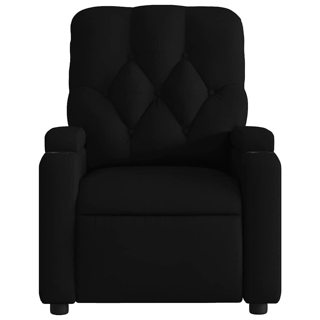 Massage Recliner Chair Black Fabric Price
