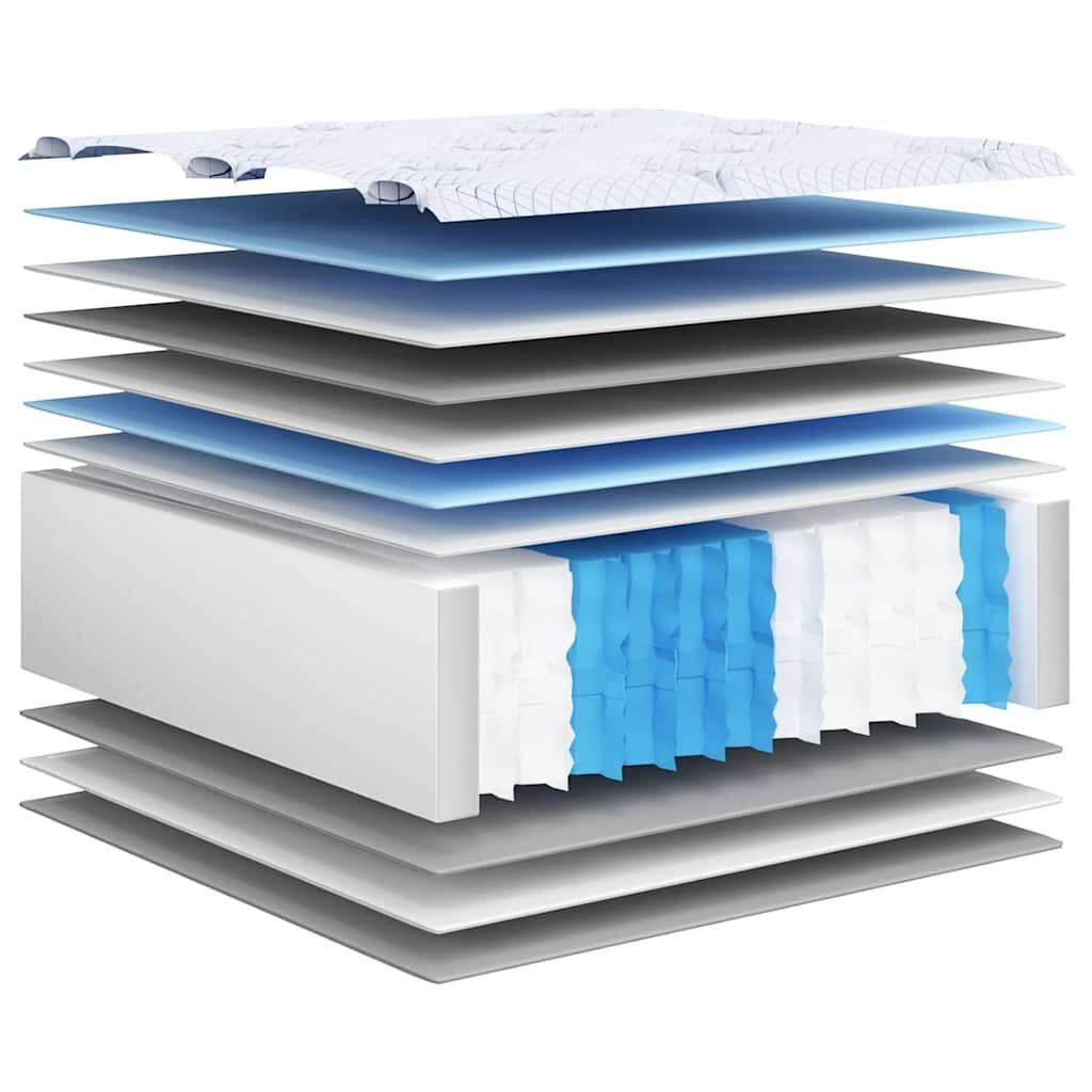Pocket Spring Mattress Medium 137x190 cm Double Size Price