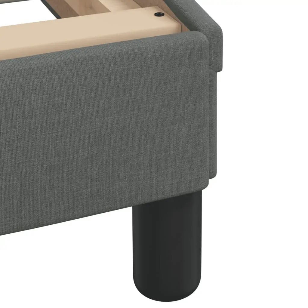 Bed Frame "Dover" Dark Grey 107x203 cm King Single Fabric Price
