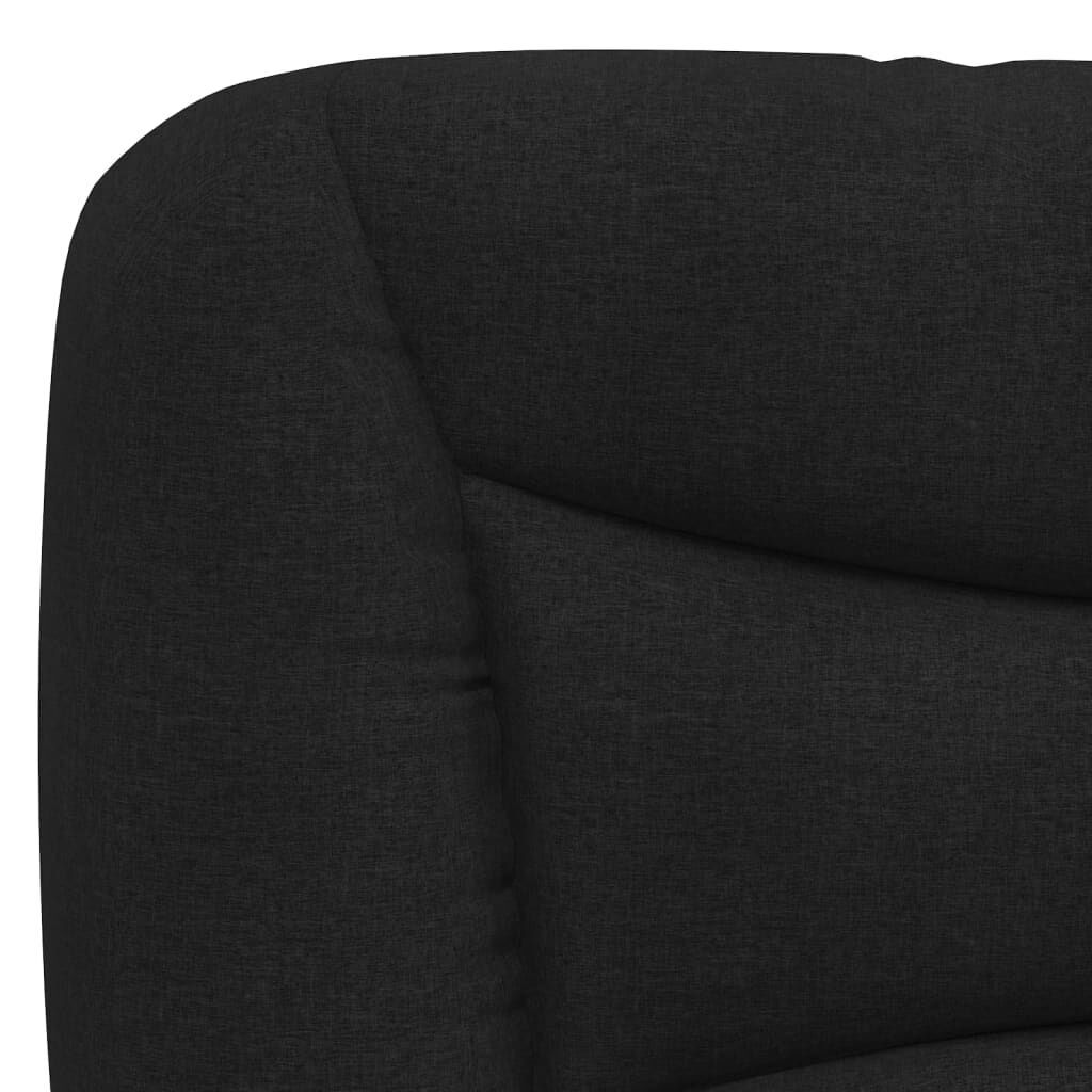 Headboard Cushion Black 180 cm Fabric Price