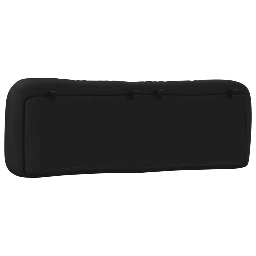 Headboard Cushion "Hvar" Black 152 cm Queen Faux Leather Price