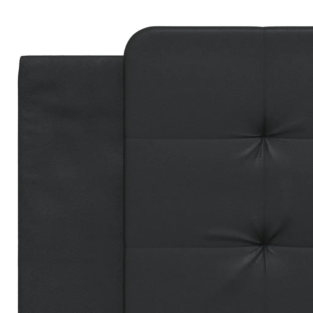 Headboard Cushion "Zadar" Black 180 cm Faux Leather Price