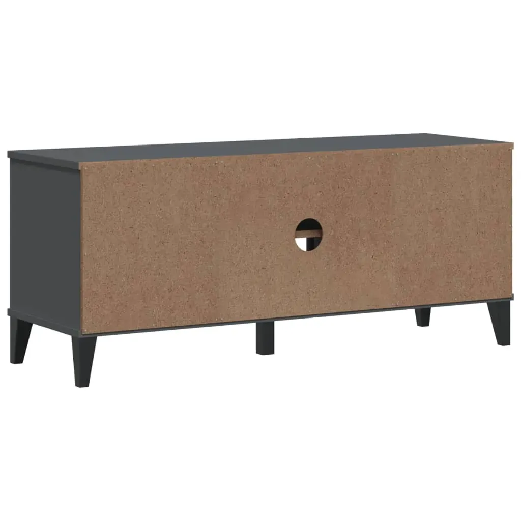 Shoe Bench VIKEN Anthracite Grey 106x35x45 cm Engineered Wood Price