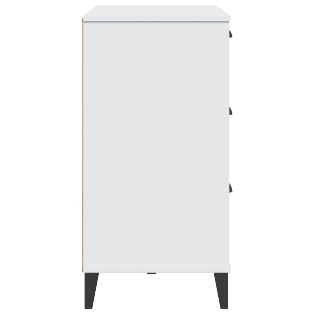 Sideboard VIKEN White 80x40x80 cm Engineered Wood Price