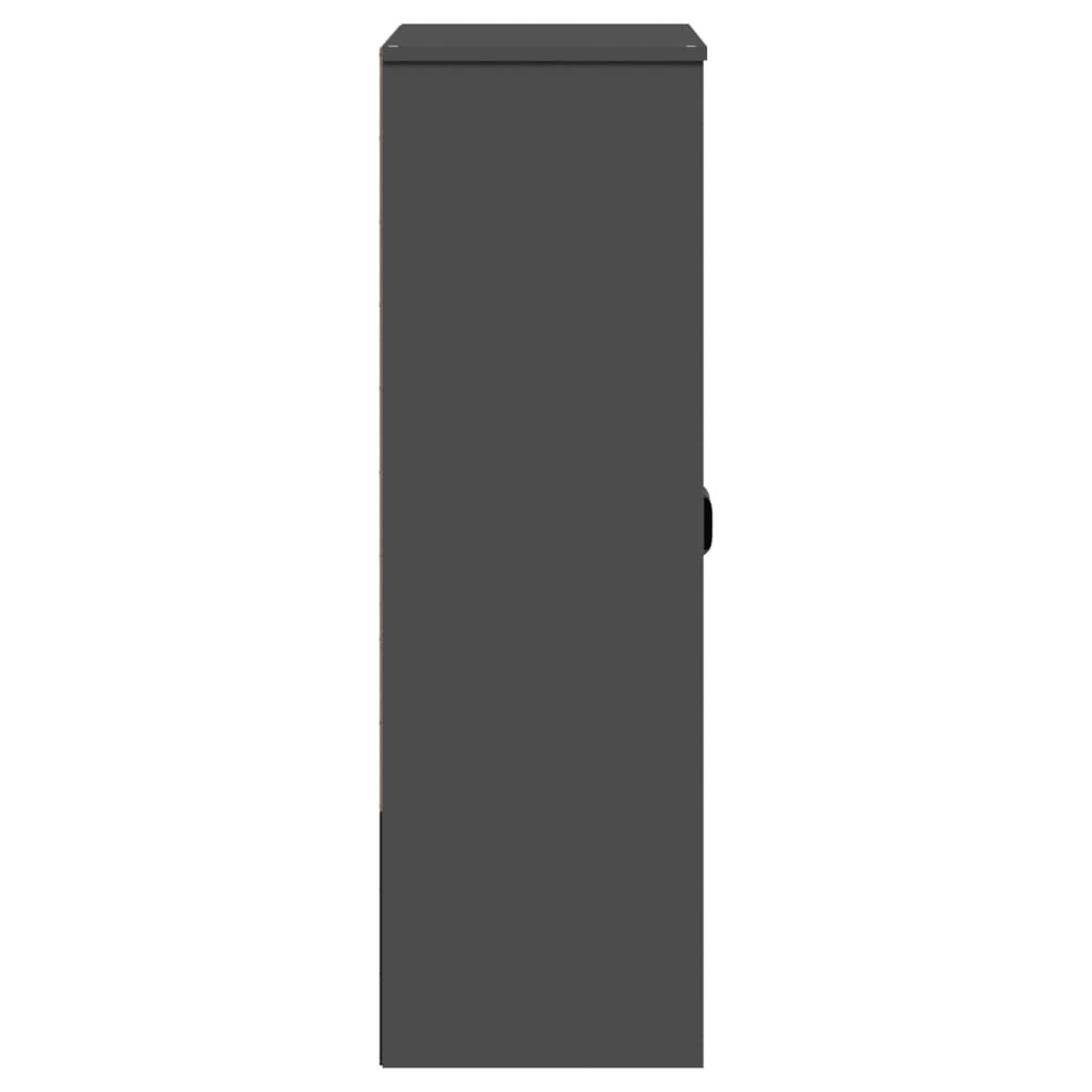 Top for Highboard VIKEN Anthracite Grey Engineered Wood Price