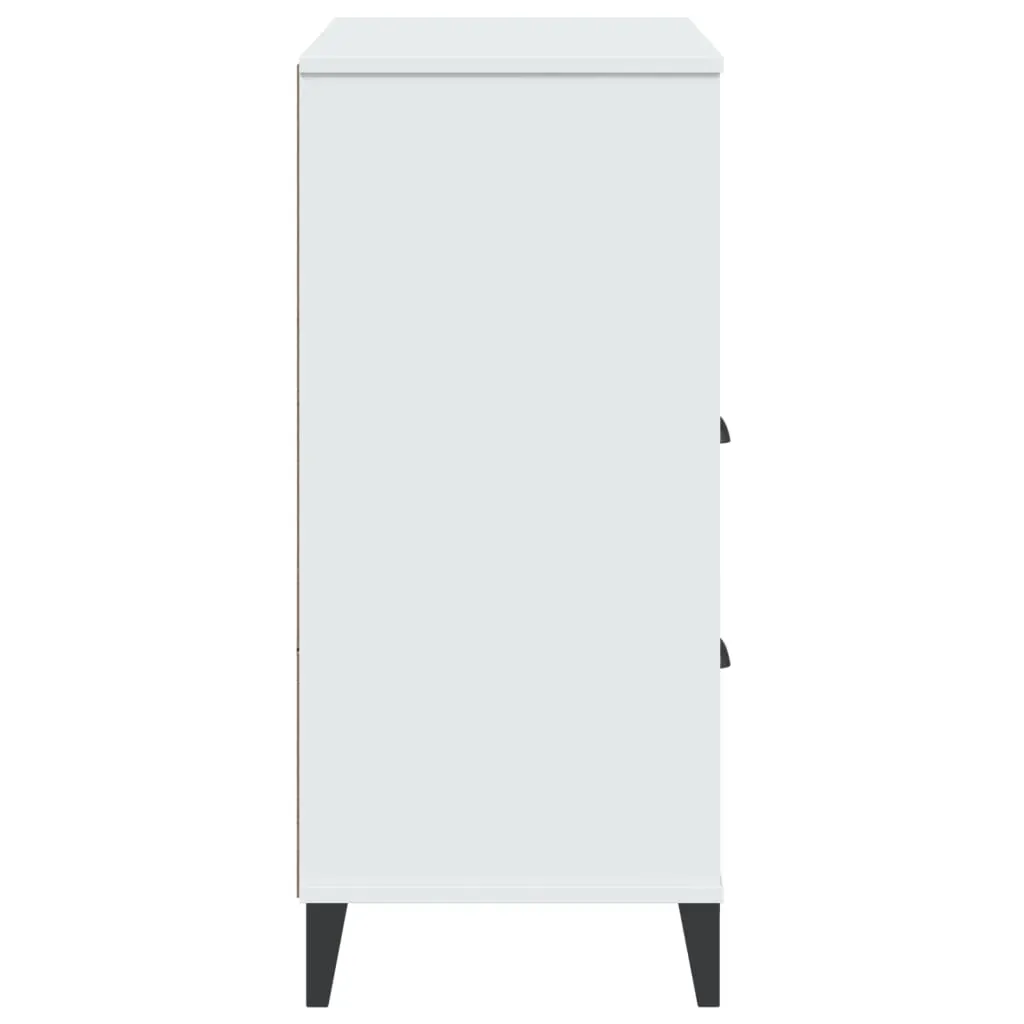 Bookcase VIKEN White 80x40x90 cm Engineered Wood Price