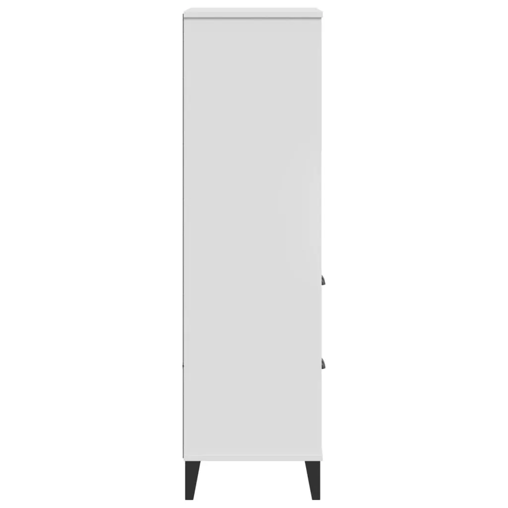 Bookcase VIKEN White 60x35x123 cm Engineered Wood Price