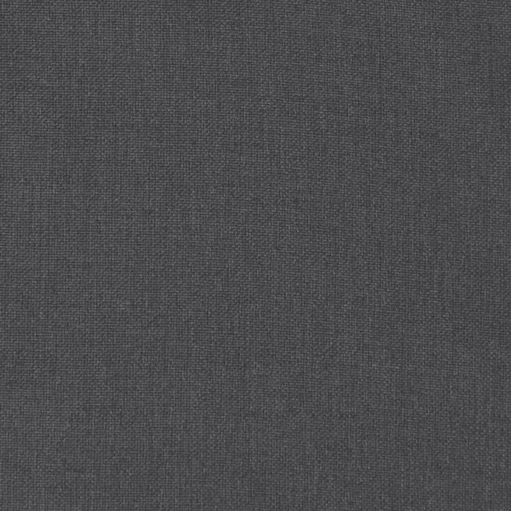 Sun Lounger Cushion Melange Anthracite 200x50x4 cm Fabric Price