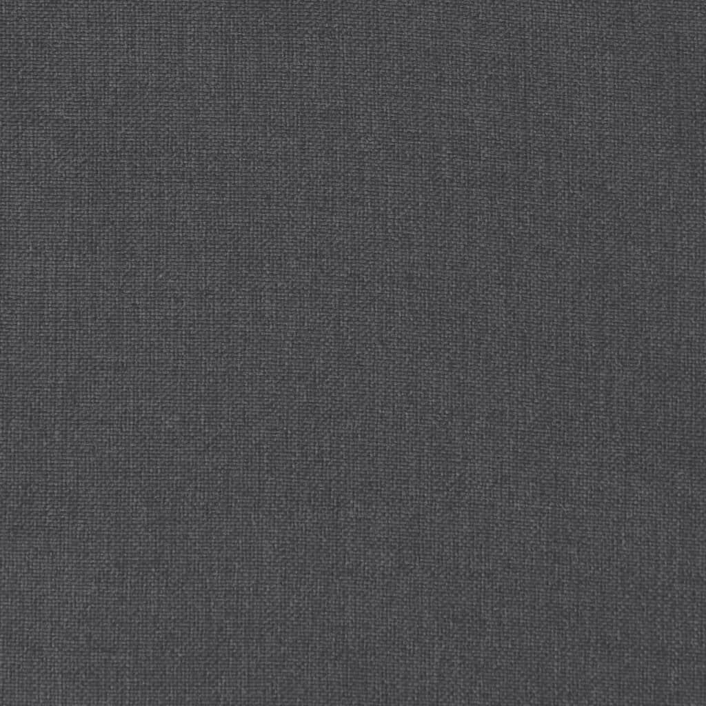 Sun Lounger Cushion Melange Anthracite 200x60x4 cm Fabric Price