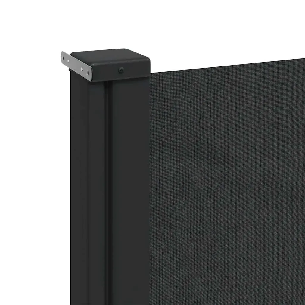 Retractable Side Awning Black 117x300 cm Price