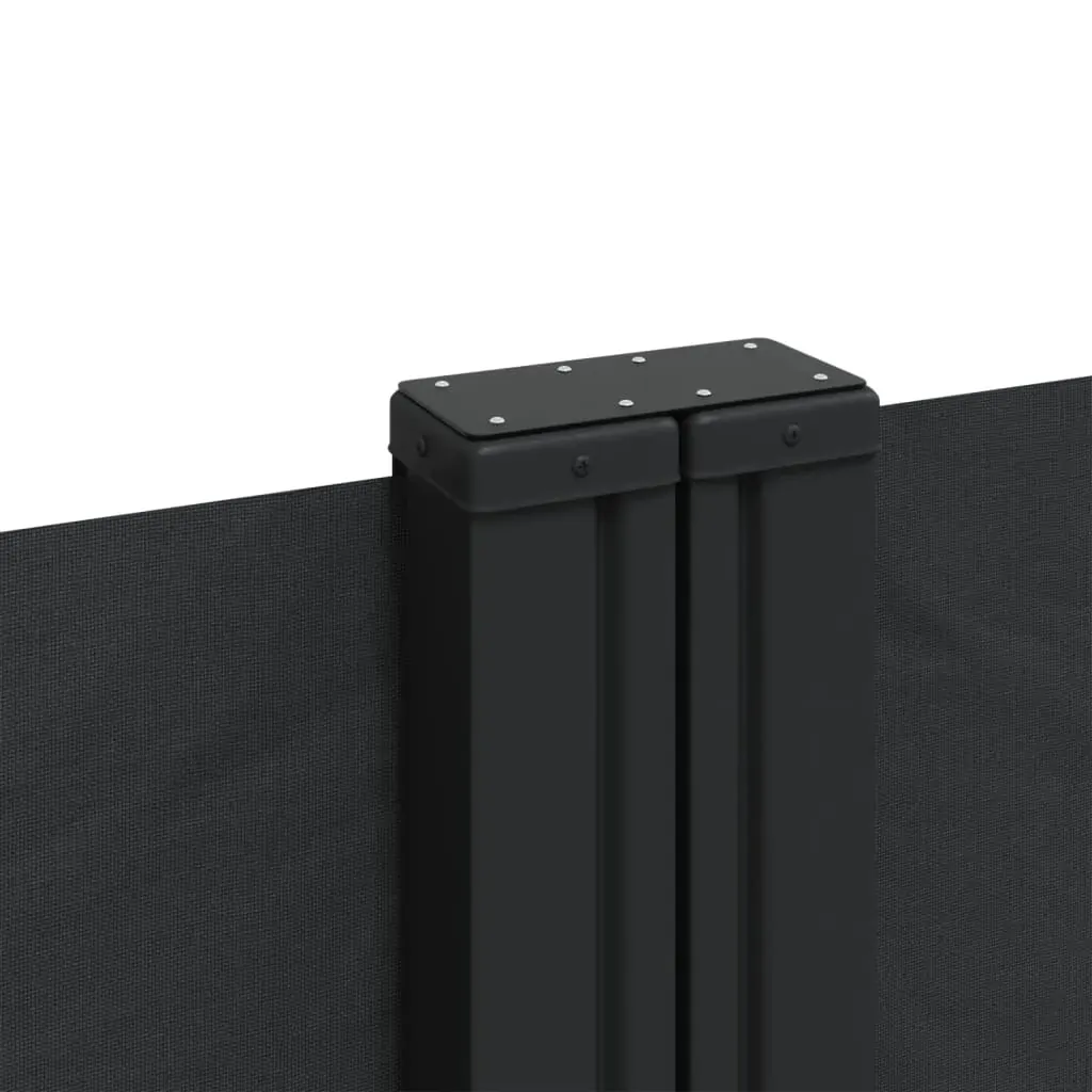 Retractable Side Awning Black 200x1000 cm Price