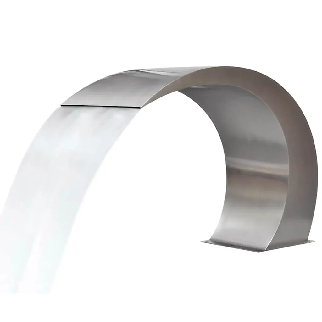 Garden Waterfall Pool Fountain Stainless Steel 45x30x60 cm Price