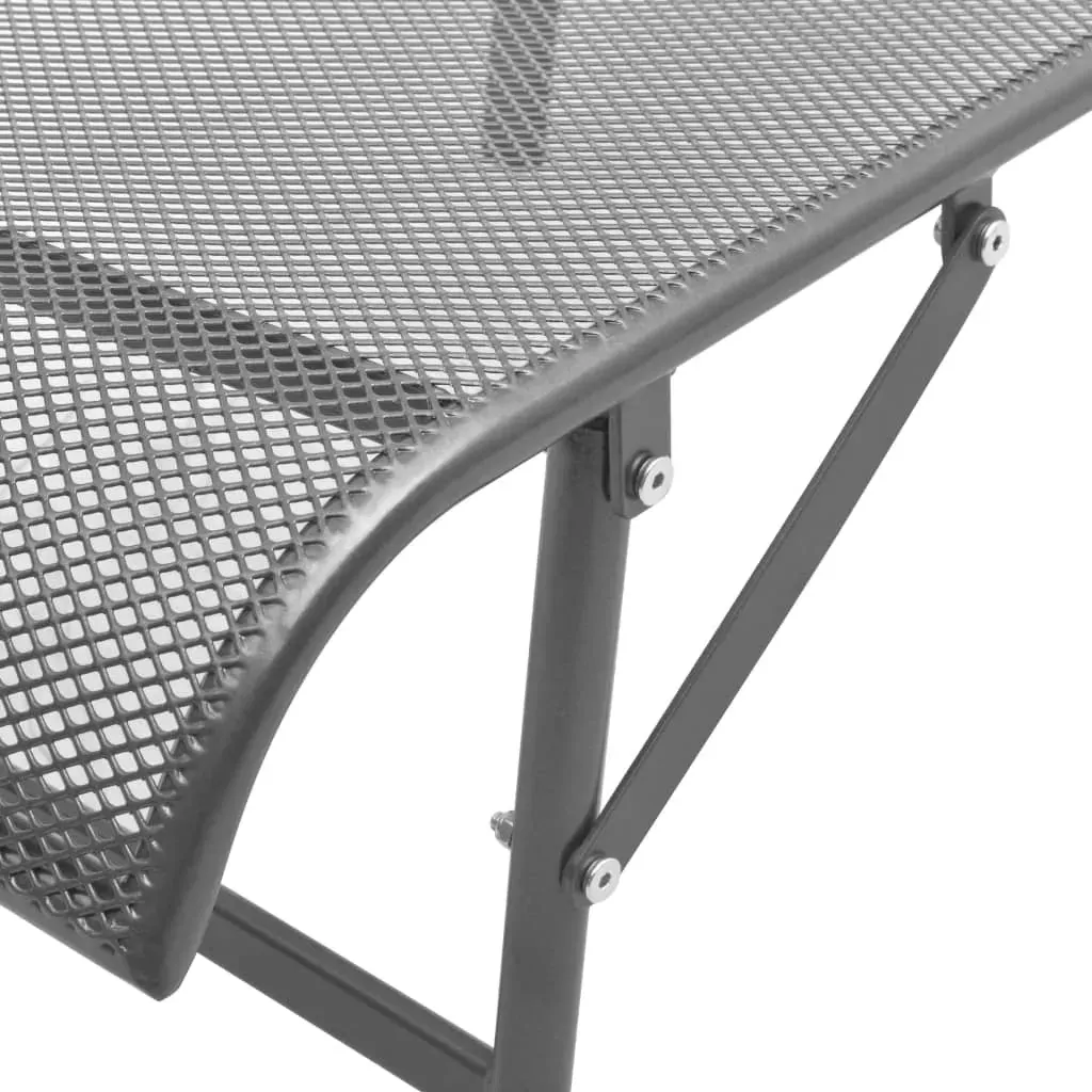 Sun Lounger Steel Anthracite Price