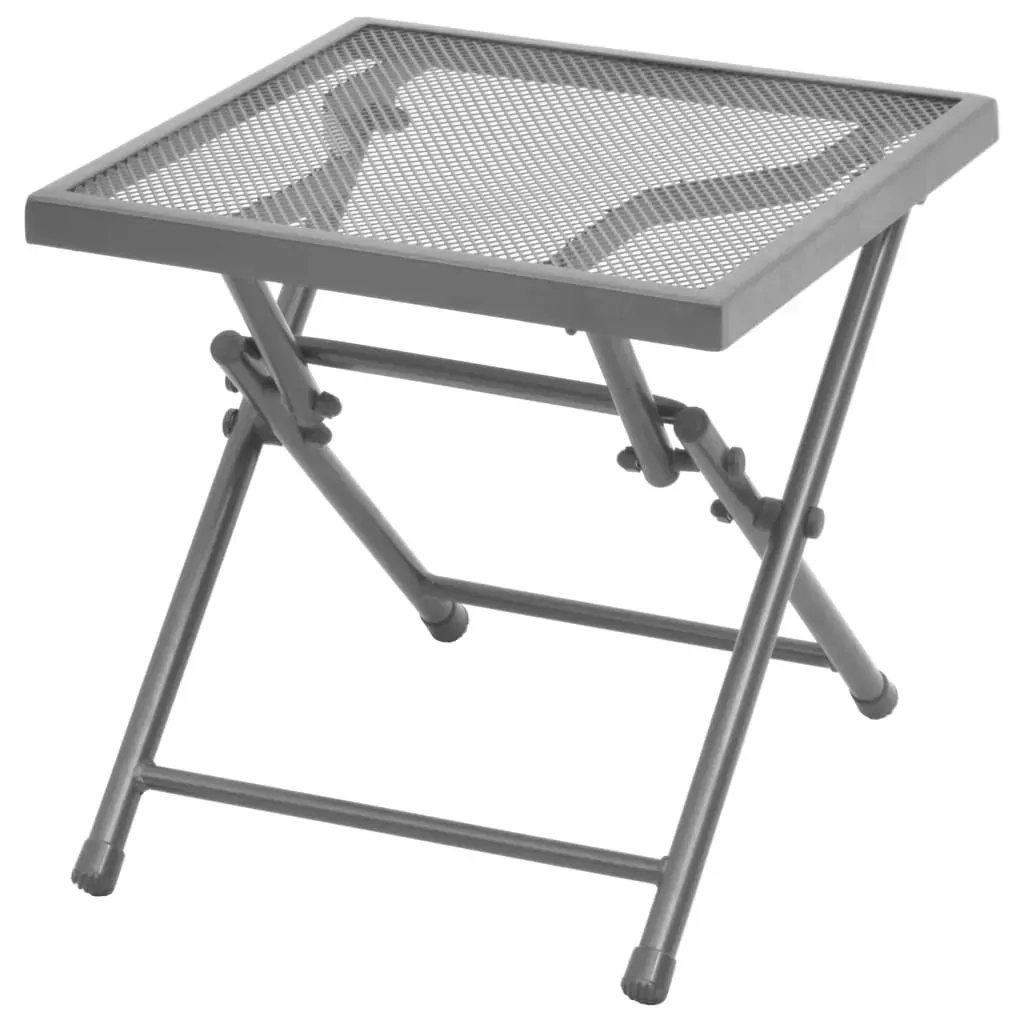 Sun Loungers 2 pcs with Table Steel Anthracite Price